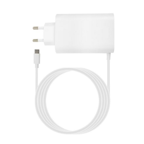 엘지 그램 올뉴그램 호환 충전기 USB C타입 65W PD 어댑터, 화이트, 1개