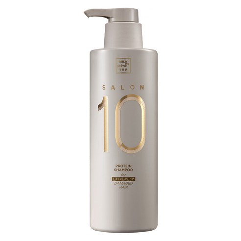 미쟝센 살롱 10 단백질 샴푸 극손상 모발용, 500ml, 1개